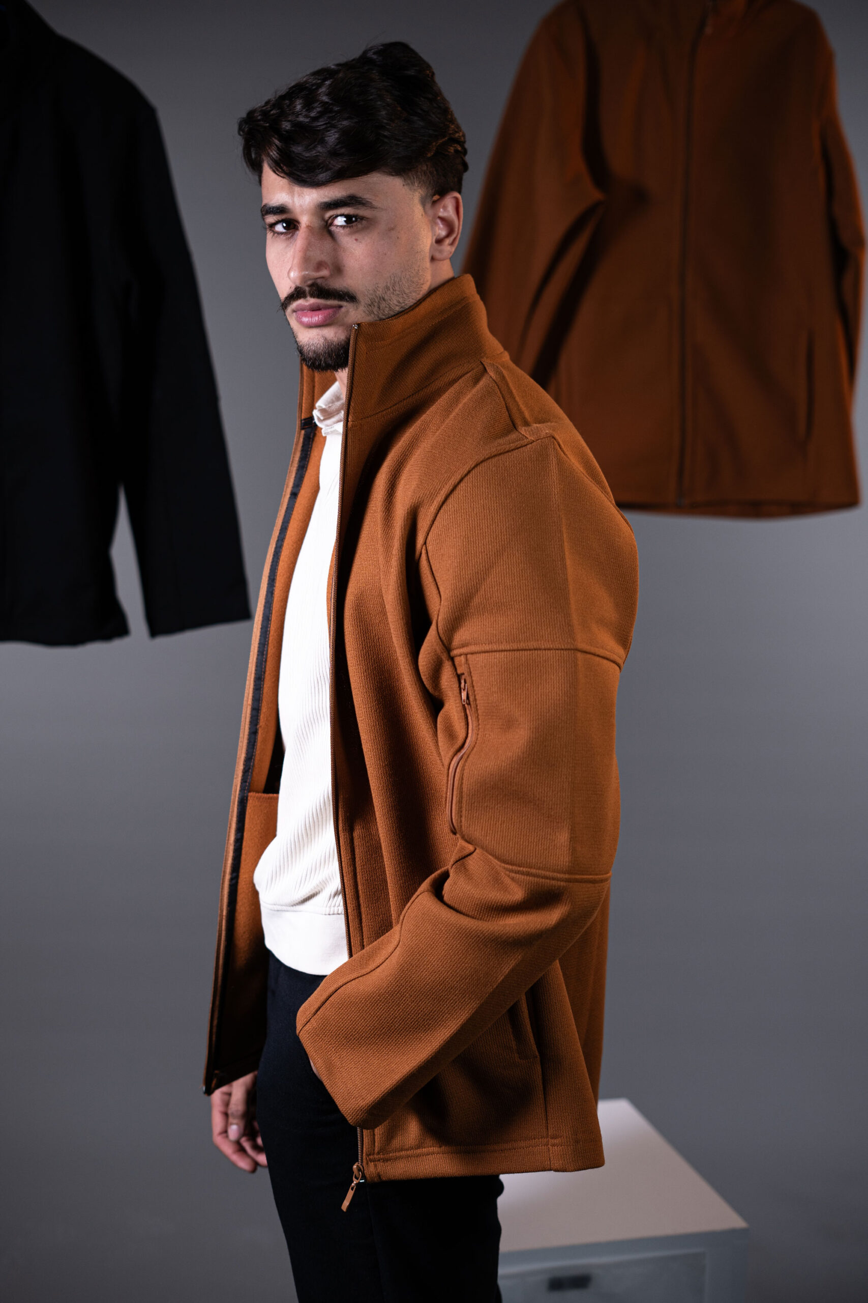 Veste Hiver Fenek Orange - Image 2