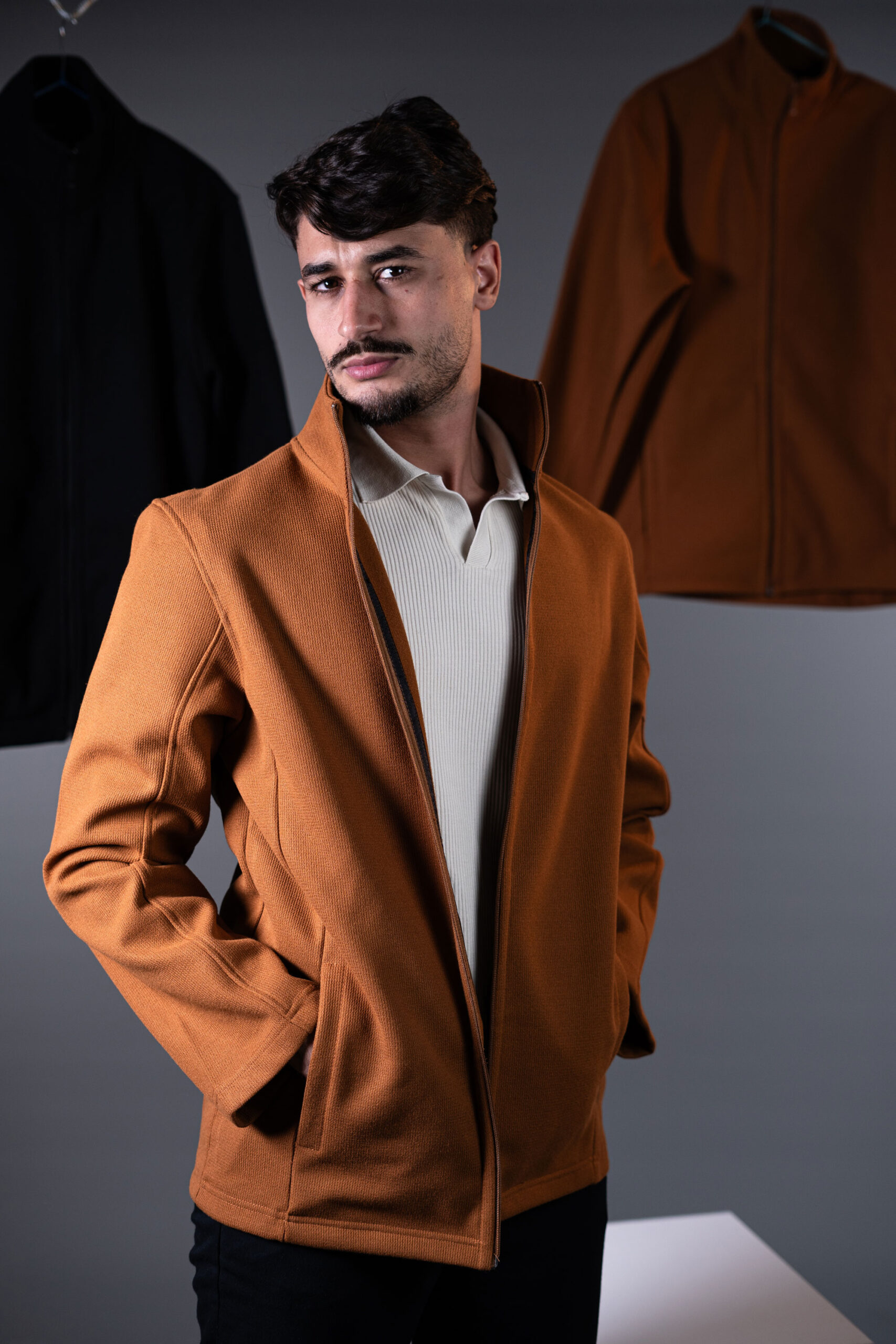 Veste Hiver Fenek Orange - Image 3
