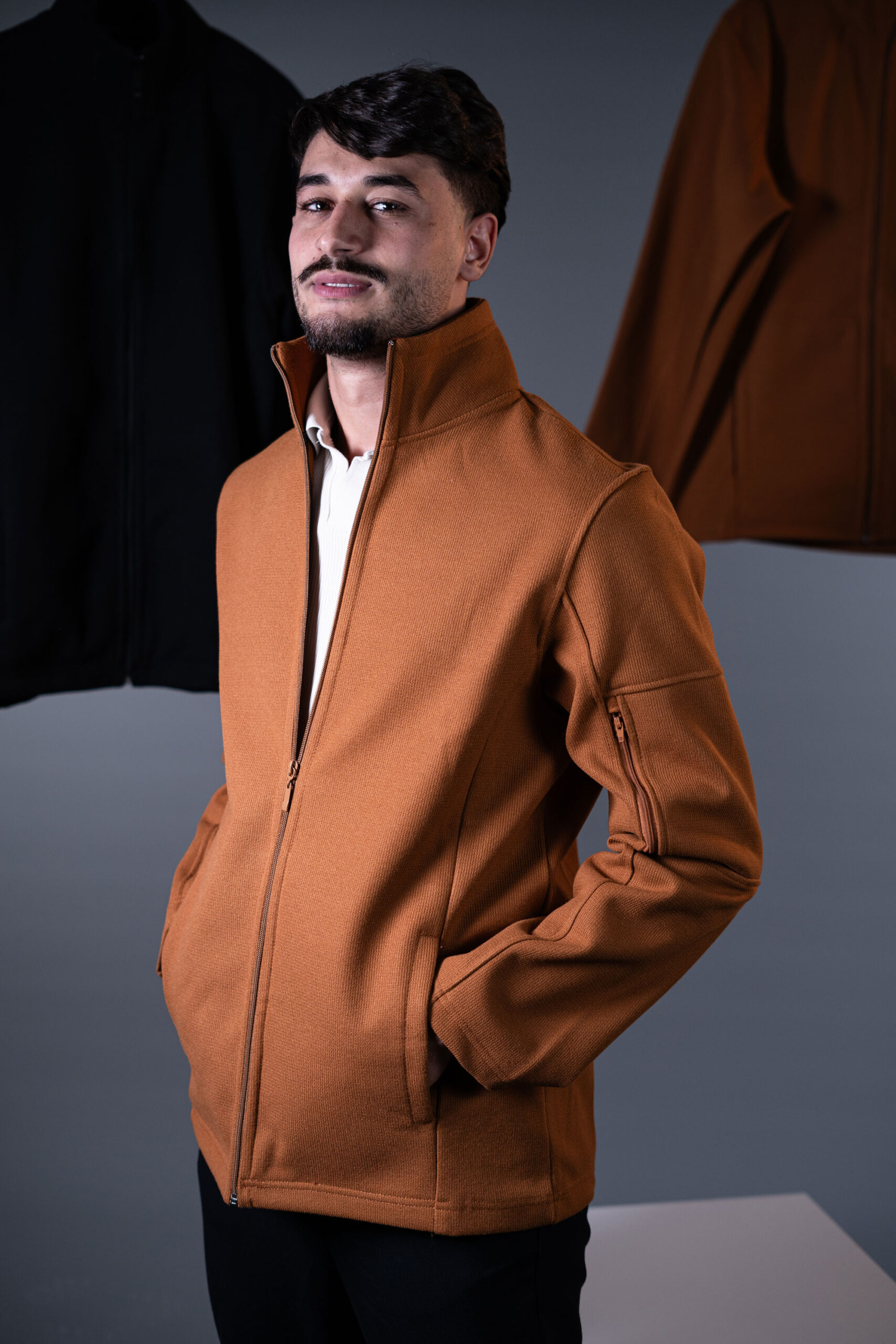 Veste Hiver Fenek Orange - Image 4