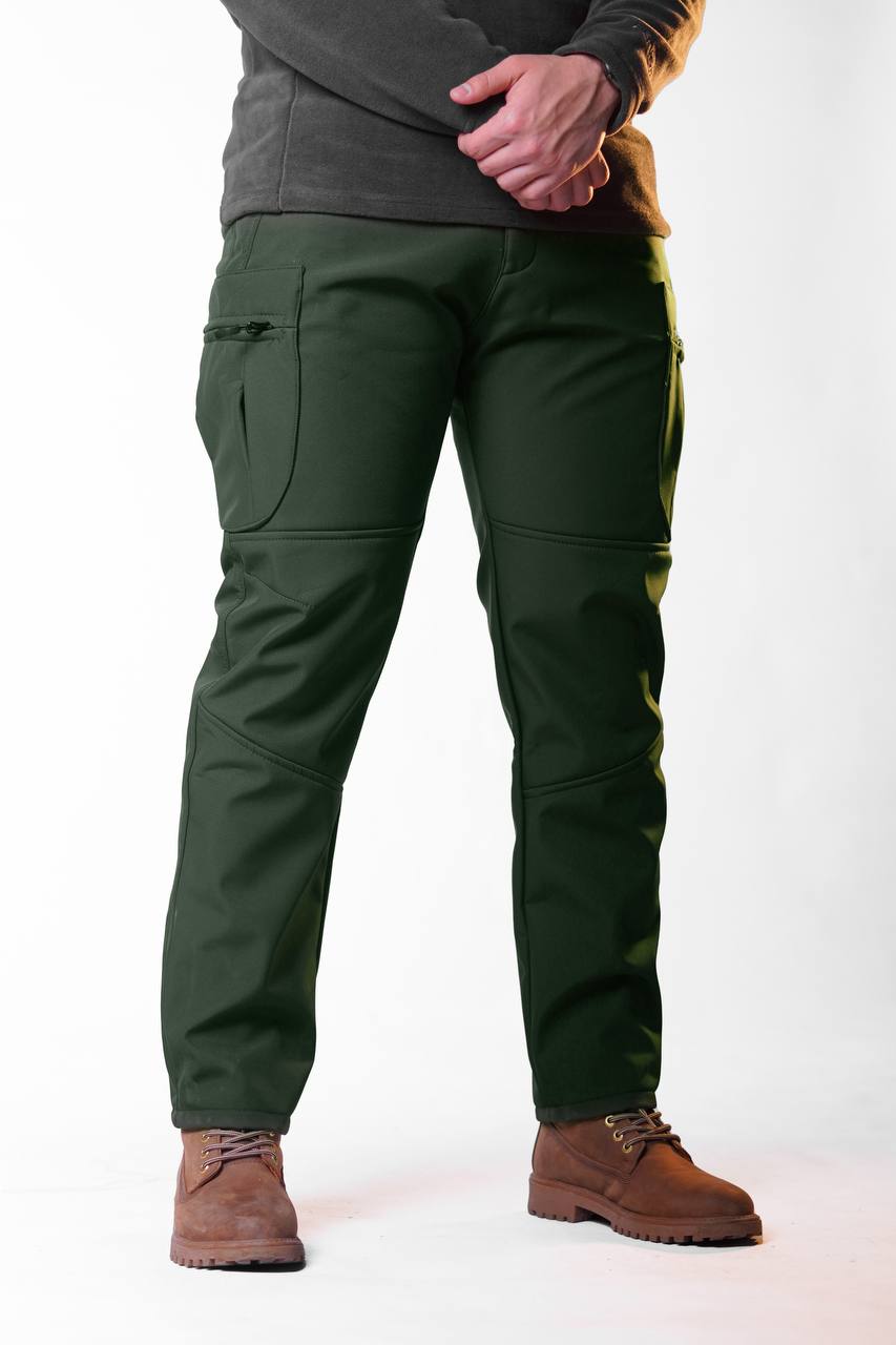 Pantalon Imperméable Vert